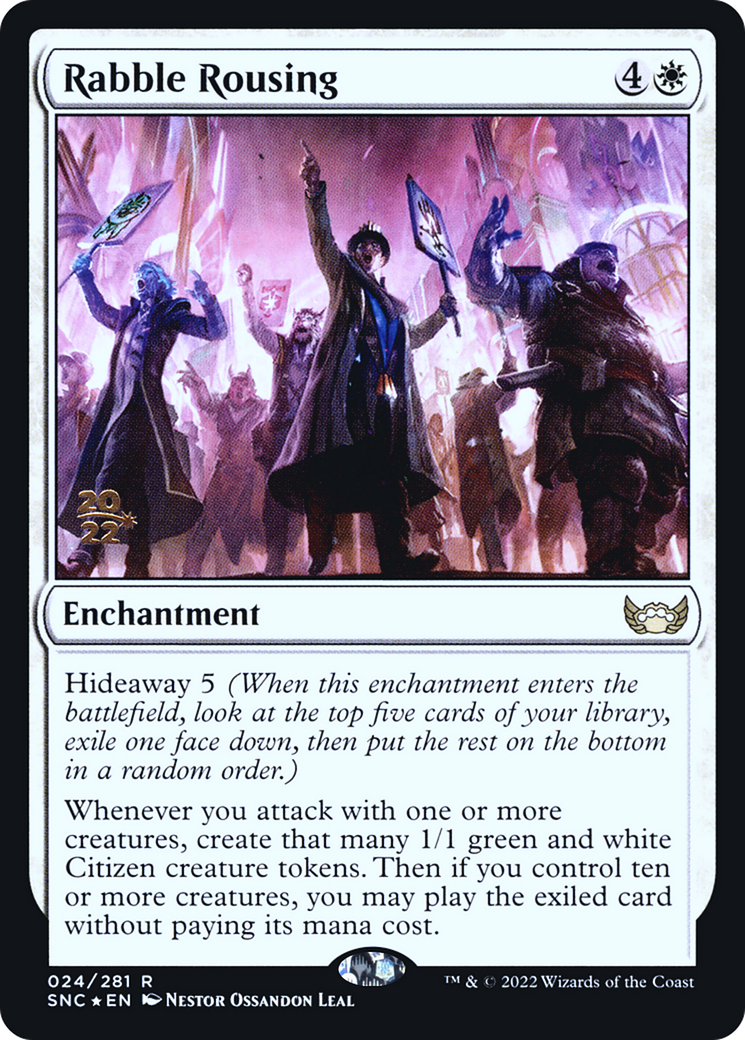 Rabble Rousing [Streets of New Capenna Prerelease Promos] | Grognard Games