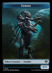 Human Soldier // Zombie (0013) Double-Sided Token [Commander Masters Tokens] | Grognard Games