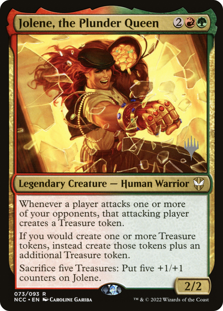 Jolene, the Plunder Queen (Promo Pack) [Streets of New Capenna Commander Promos] | Grognard Games
