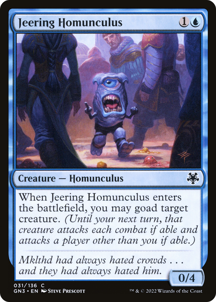 Jeering Homunculus [Game Night: Free-for-All] | Grognard Games