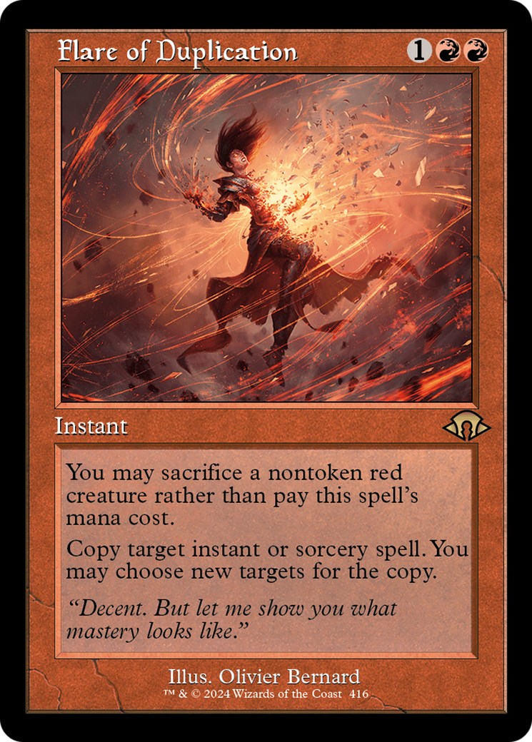 Flare of Duplication (Retro) [Modern Horizons 3] | Grognard Games