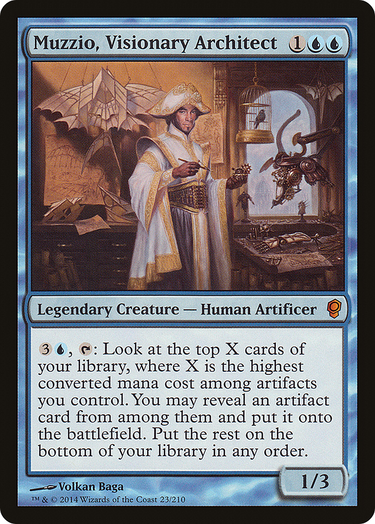 Muzzio, Visionary Architect [Conspiracy] | Grognard Games