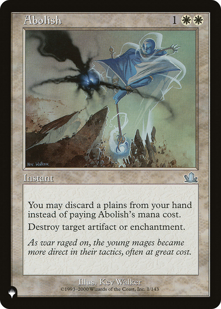 Abolish [The List] | Grognard Games