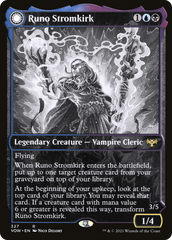 Runo Stromkirk // Krothuss, Lord of the Deep (Showcase Eternal Night) [Innistrad: Crimson Vow] | Grognard Games