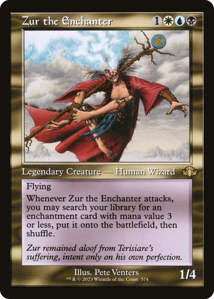 Zur the Enchanter (Retro) [Dominaria Remastered] | Grognard Games