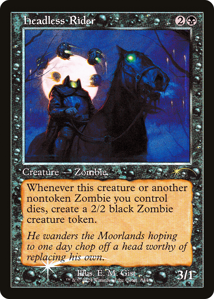 Headless Rider (Retro Frame) [Secret Lair Drop Series] | Grognard Games