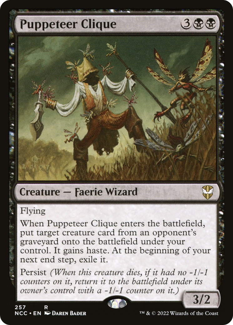 Puppeteer Clique [Streets of New Capenna Commander] | Grognard Games