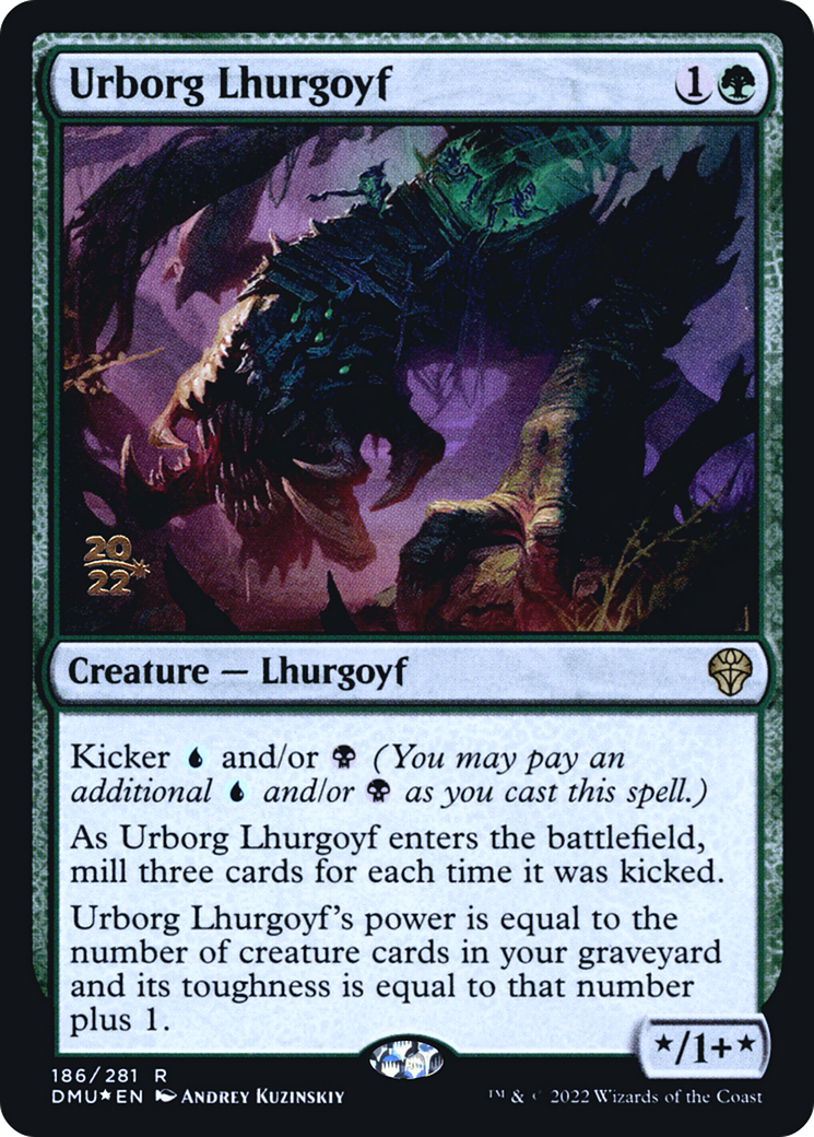 Urborg Lhurgoyf [Dominaria United Prerelease Promos] | Grognard Games