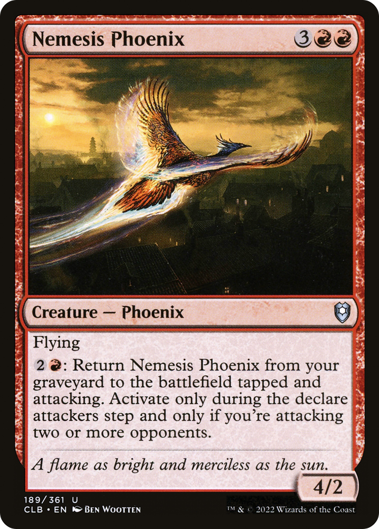 Nemesis Phoenix [Commander Legends: Battle for Baldur's Gate] | Grognard Games