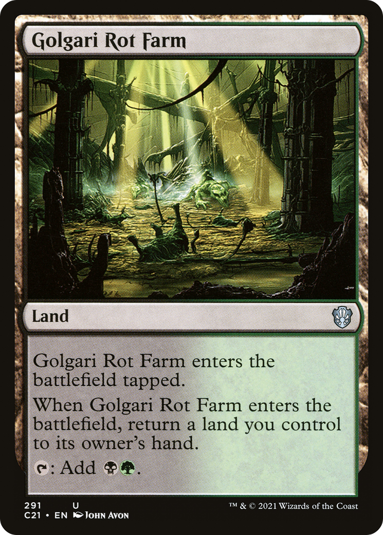 Golgari Rot Farm [Commander 2021] | Grognard Games