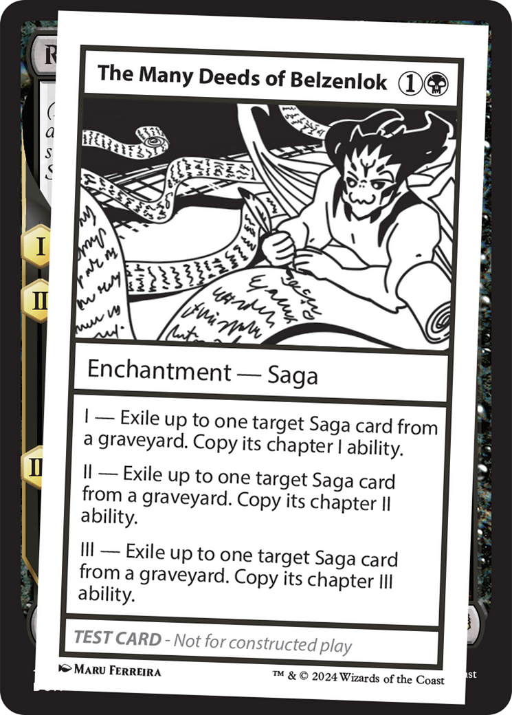 The Many Deeds of Belzenlok [Mystery Booster 2 Playtest Cards] | Grognard Games