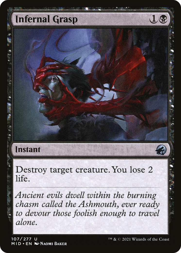 Infernal Grasp [Innistrad: Midnight Hunt] | Grognard Games