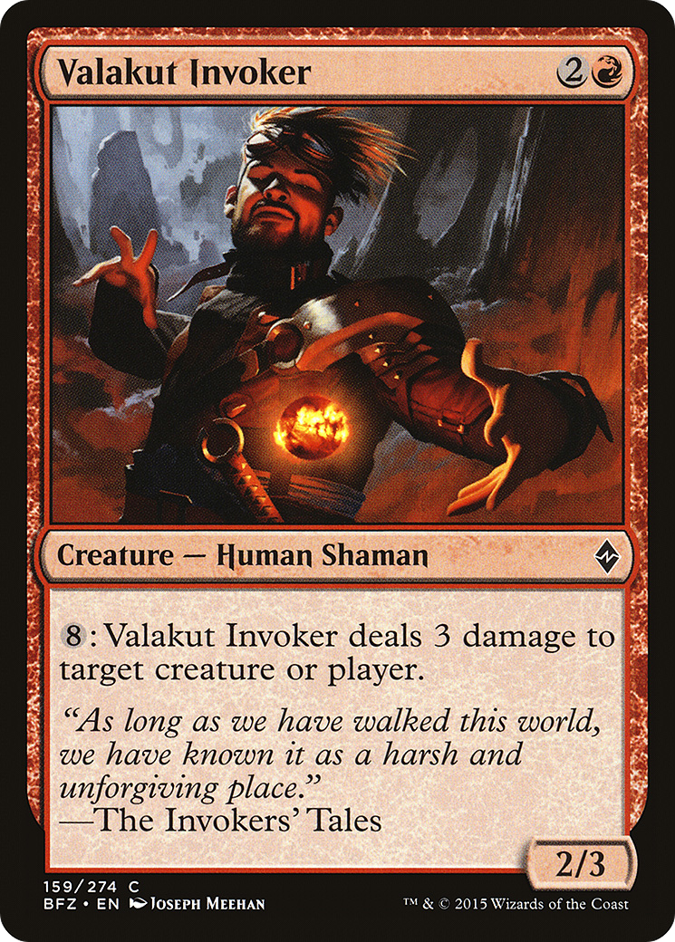 Valakut Invoker [Battle for Zendikar] | Grognard Games