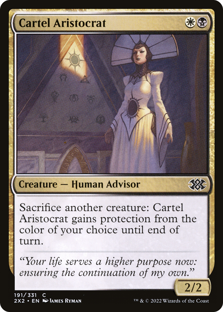Cartel Aristocrat [Double Masters 2022] | Grognard Games