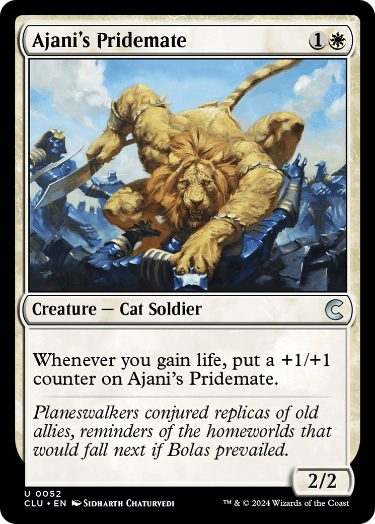 Ajani's Pridemate [Ravnica: Clue Edition] | Grognard Games