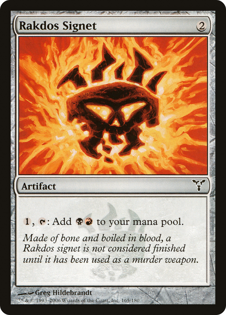 Rakdos Signet [Dissension] | Grognard Games