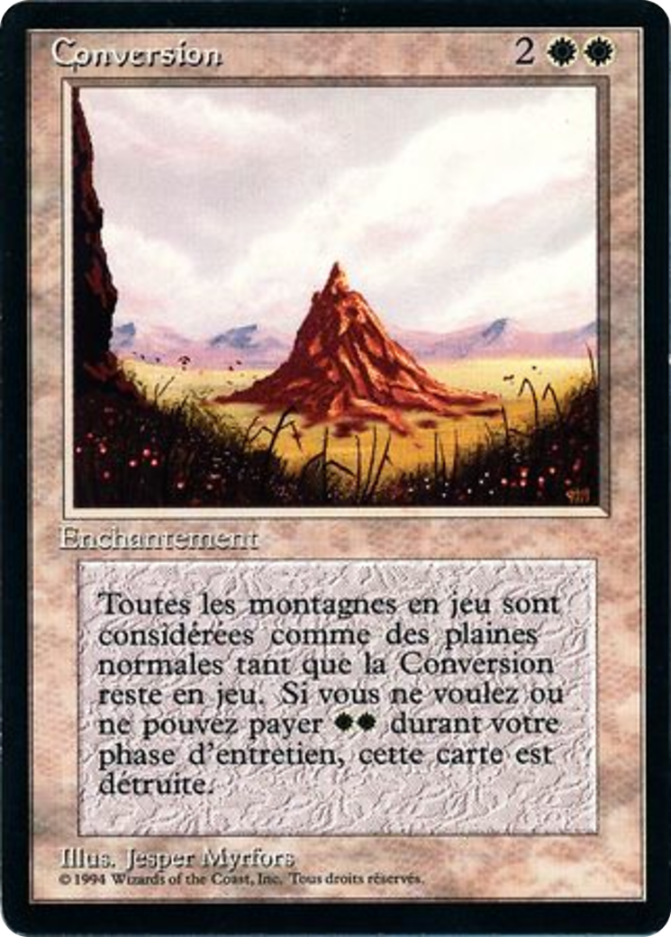 Conversion [Foreign Black Border] | Grognard Games