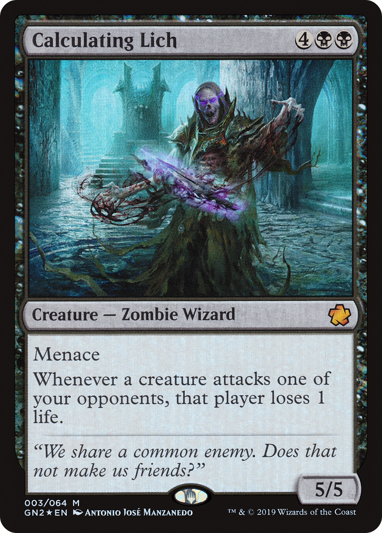 Calculating Lich [Game Night 2019] | Grognard Games