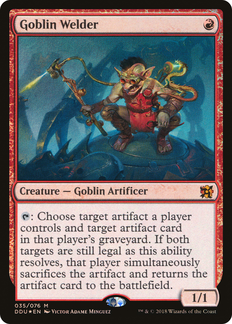Goblin Welder [Duel Decks: Elves vs. Inventors] | Grognard Games