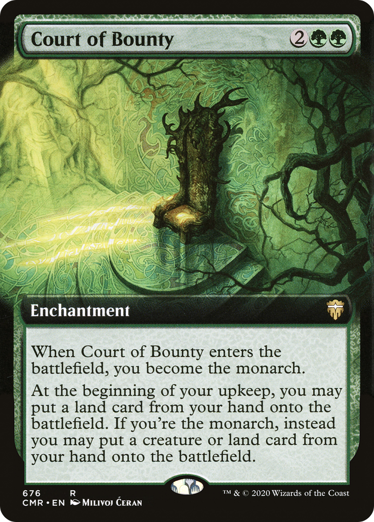Court of Bounty (Extended) [Commander Legends] | Grognard Games