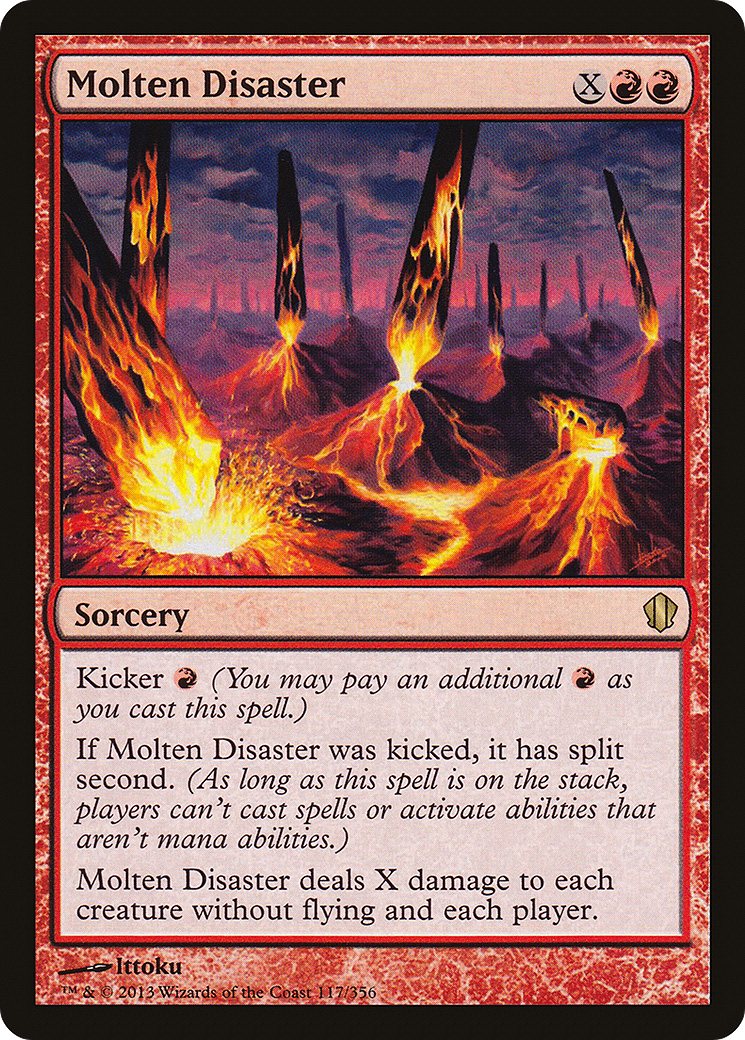 Molten Disaster [Commander 2013] | Grognard Games