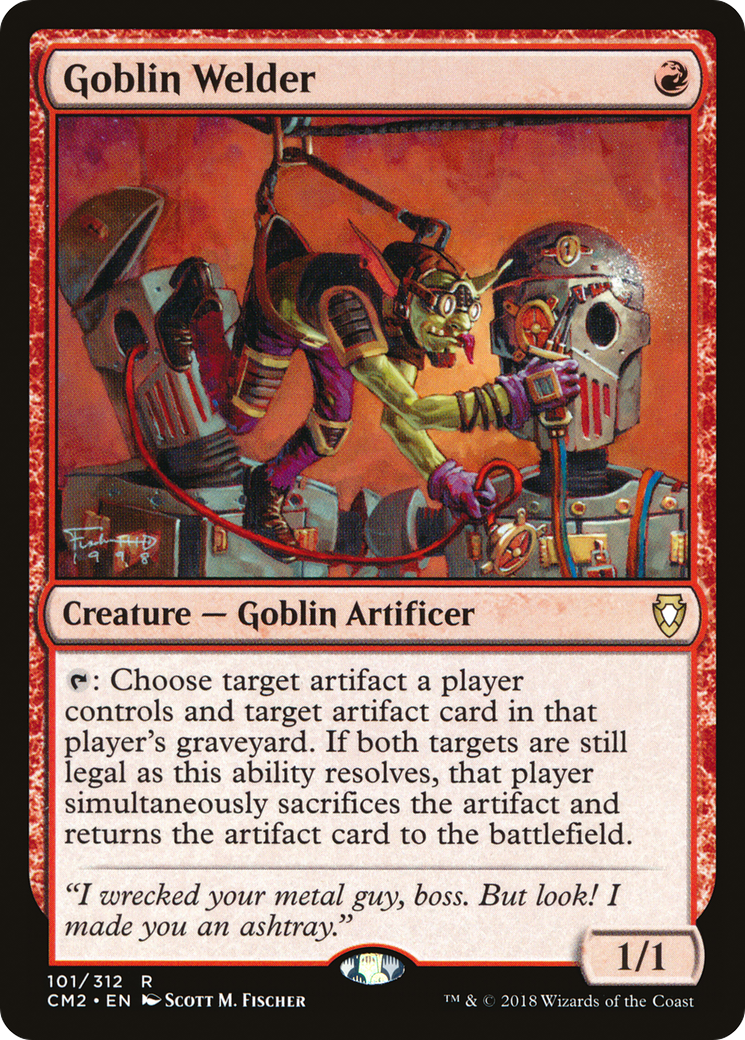 Goblin Welder [Commander Anthology Volume II] | Grognard Games