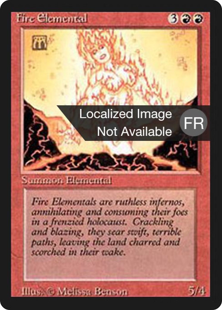 Fire Elemental [Foreign Black Border] | Grognard Games