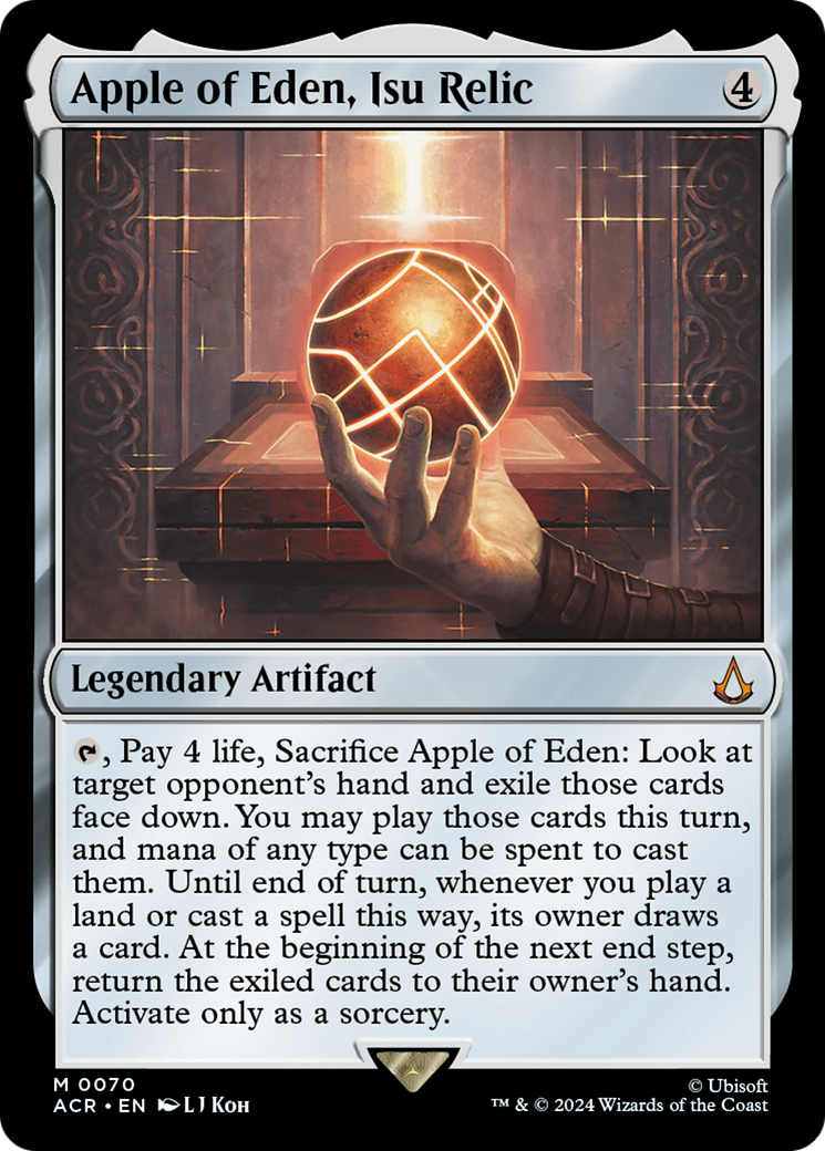 Apple of Eden, Isu Relic [Assassin's Creed] | Grognard Games