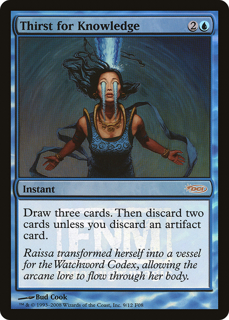 Thirst for Knowledge [Friday Night Magic 2008] | Grognard Games
