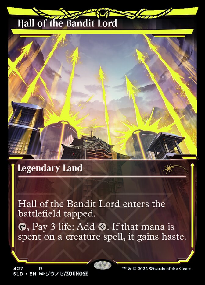 Hall of the Bandit Lord (Neon Ink Yellow) [Secret Lair Drop Series] | Grognard Games