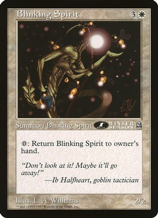 Blinking Spirit (1st Place) (Arena League) (OVER-) - Oversize Cards | Grognard Games
