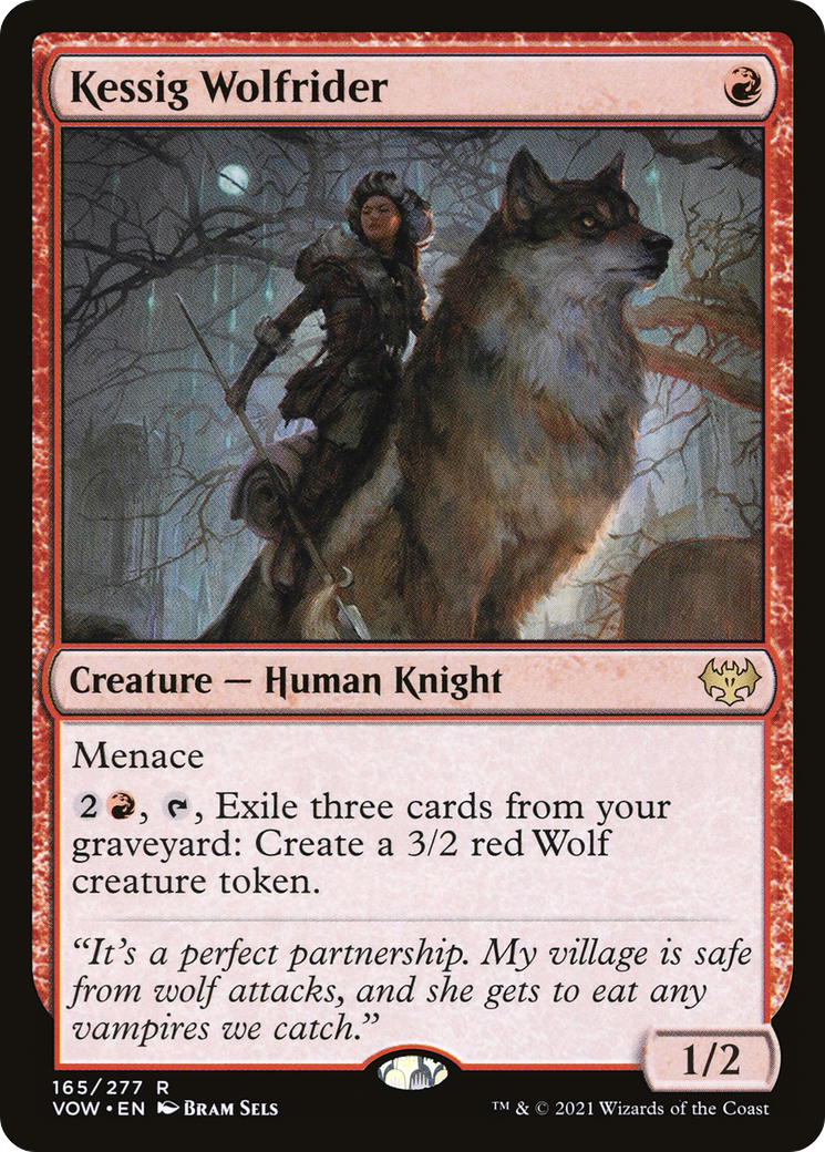 Kessig Wolfrider [Innistrad: Crimson Vow] | Grognard Games