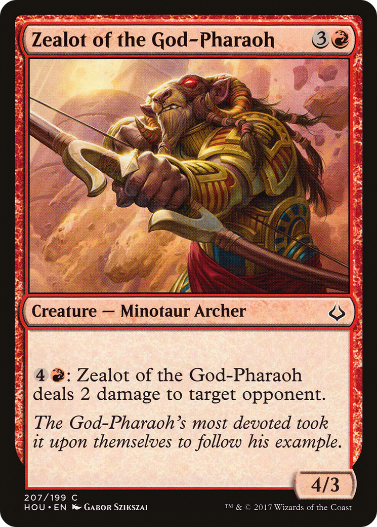 Zealot of the God-Pharaoh [Hour of Devastation] | Grognard Games