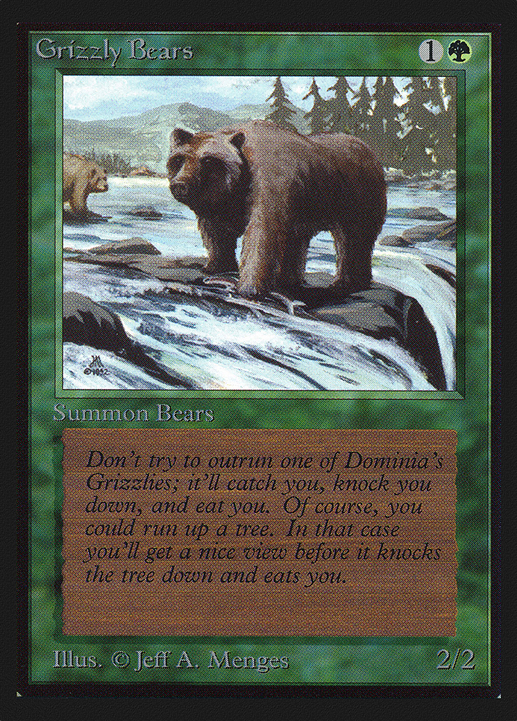 Grizzly Bears [Collectors’ Edition] | Grognard Games