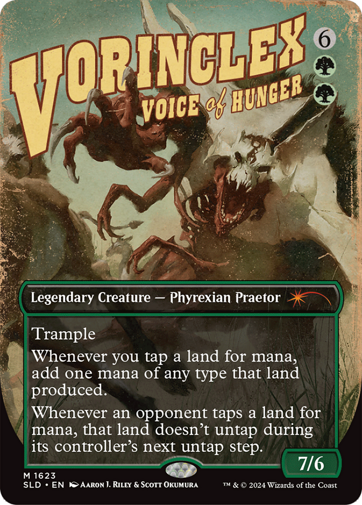 Vorinclex, Voice of Hunger (SLD-1623) - Secret Lair Drop (Borderless) | Grognard Games
