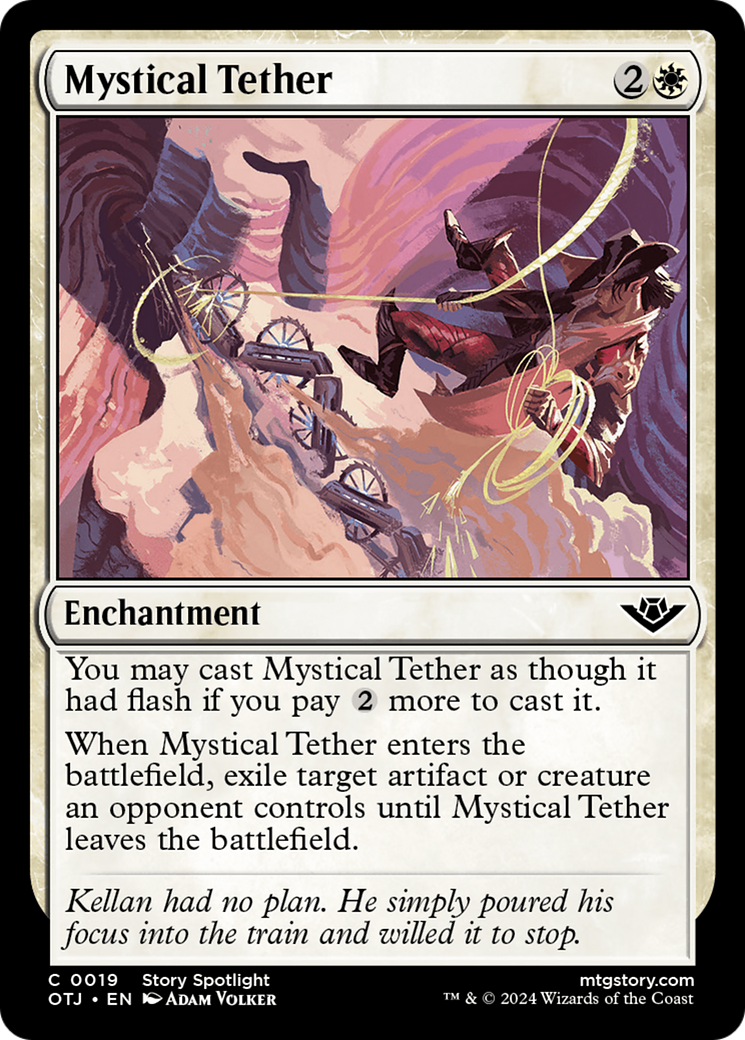 Mystical Tether (OTJ-019) - Outlaws of Thunder Junction | Grognard Games