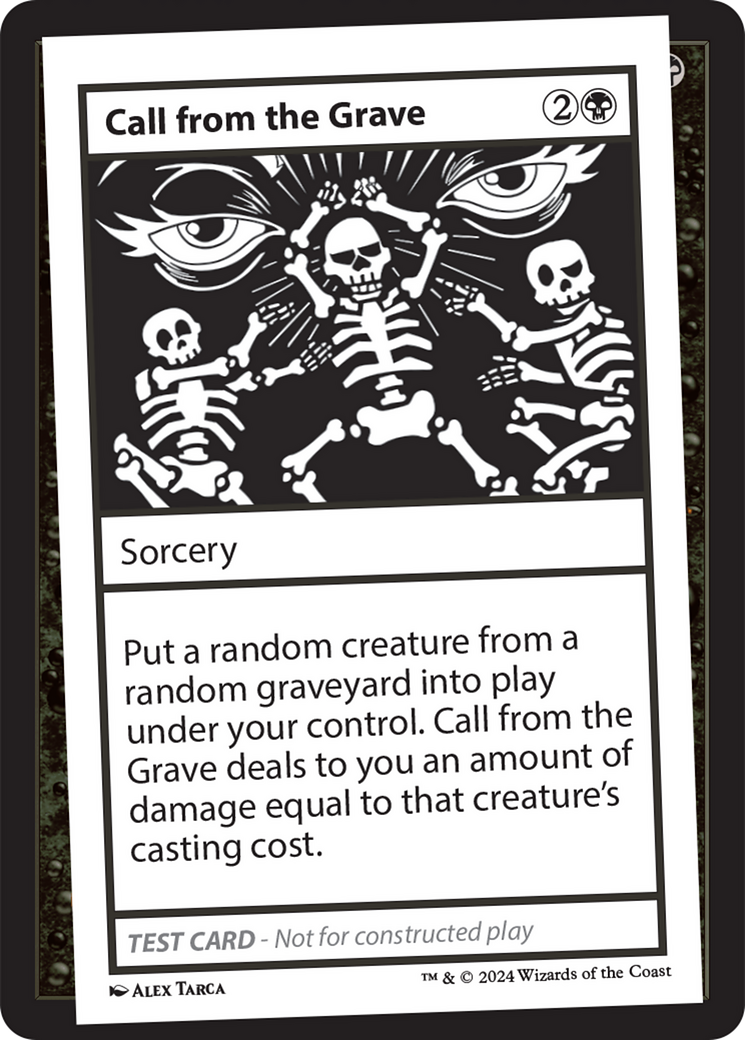 Call from the Grave [Mystery Booster 2 Playtest Cards] | Grognard Games