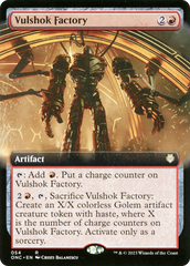 Vulshok Factory (Extended Art) [Phyrexia: All Will Be One Commander] | Grognard Games