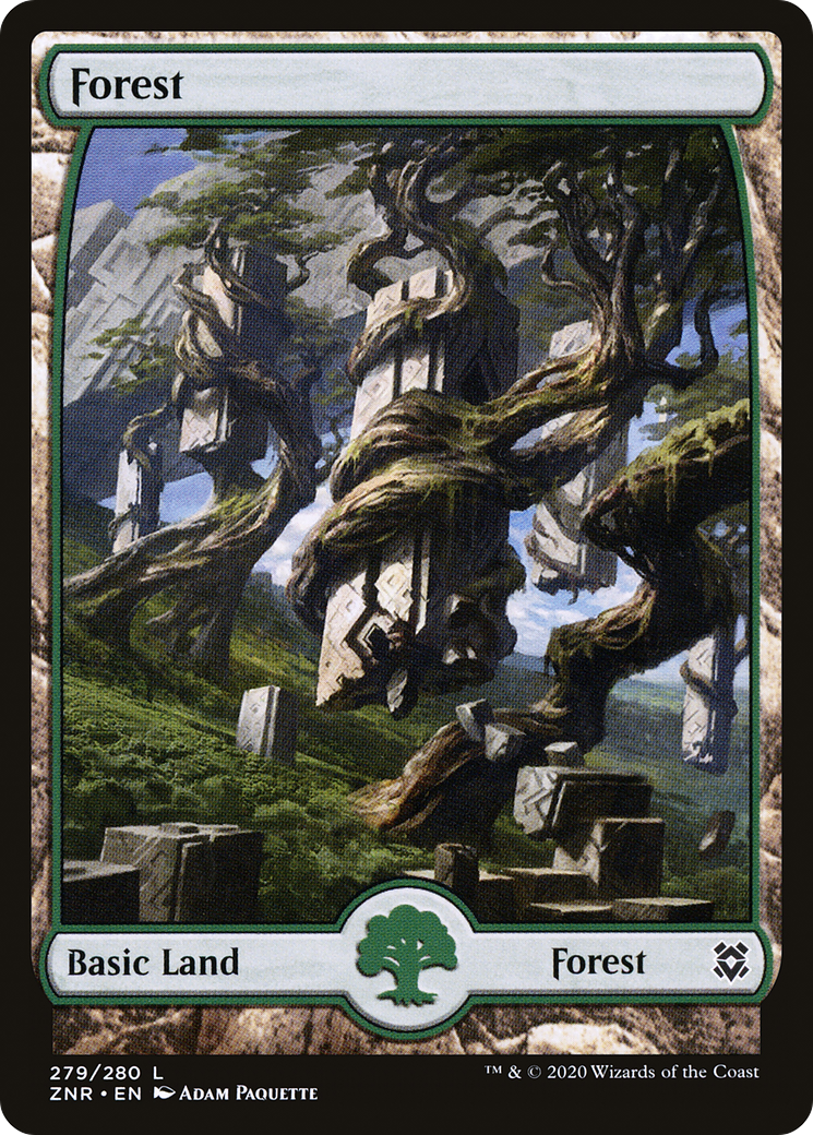 Forest (279) [Zendikar Rising] | Grognard Games