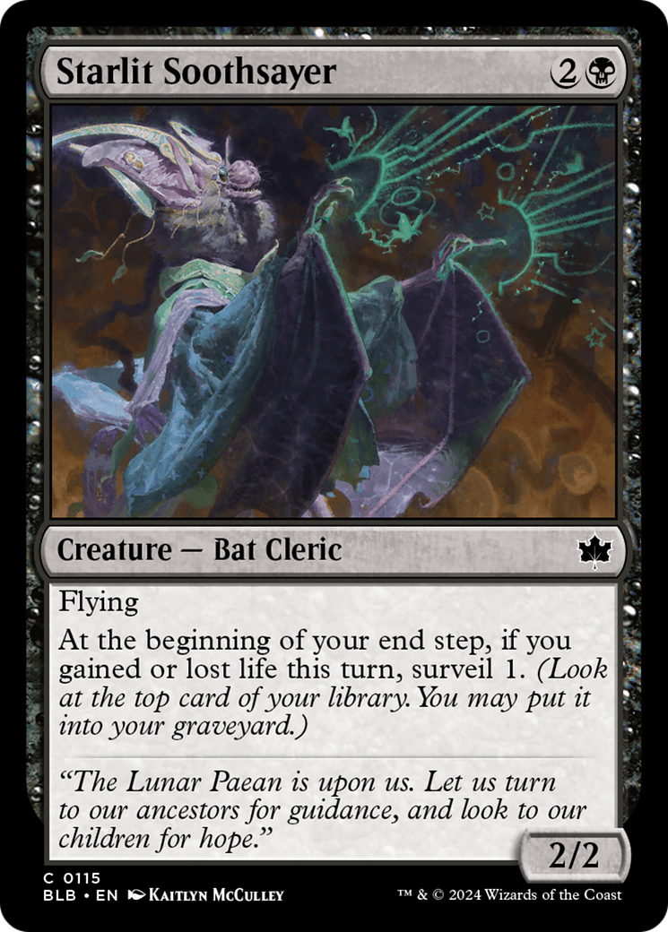 Starlit Soothsayer [Bloomburrow] | Grognard Games