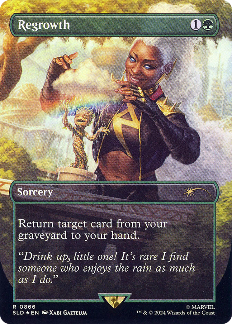 Regrowth (Rainbow Foil) [Secret Lair Drop Series] | Grognard Games