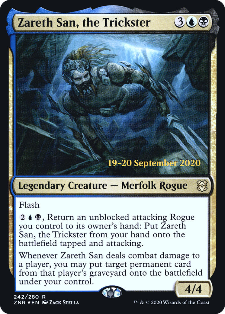 Zareth San, the Trickster [Zendikar Rising Prerelease Promos] | Grognard Games