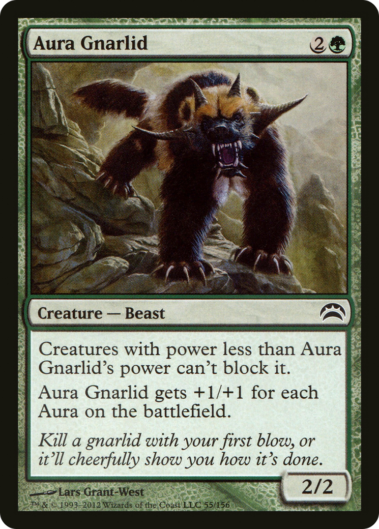 Aura Gnarlid (PC2-055) - Planechase 2012 Foil | Grognard Games