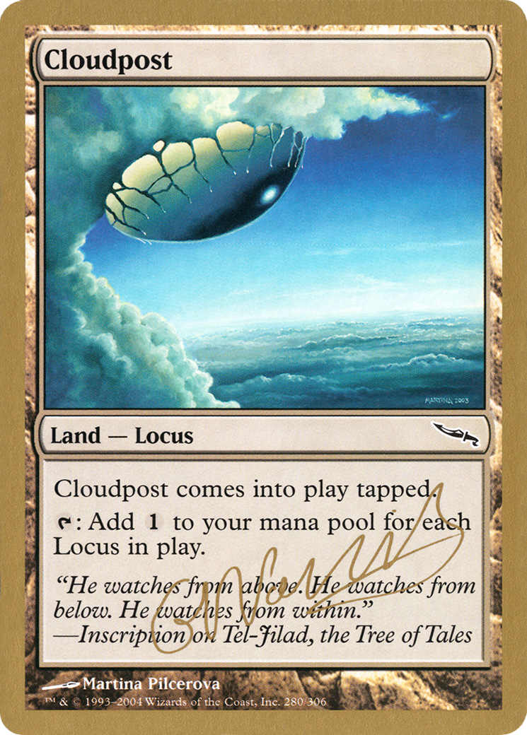 Cloudpost (Gabriel Nassif) [World Championship Decks 2004] | Grognard Games