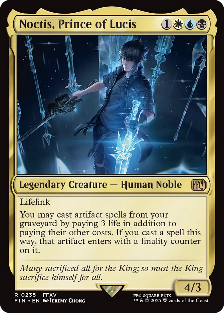 Noctis, Prince of Lucis [FINAL FANTASY] | Grognard Games