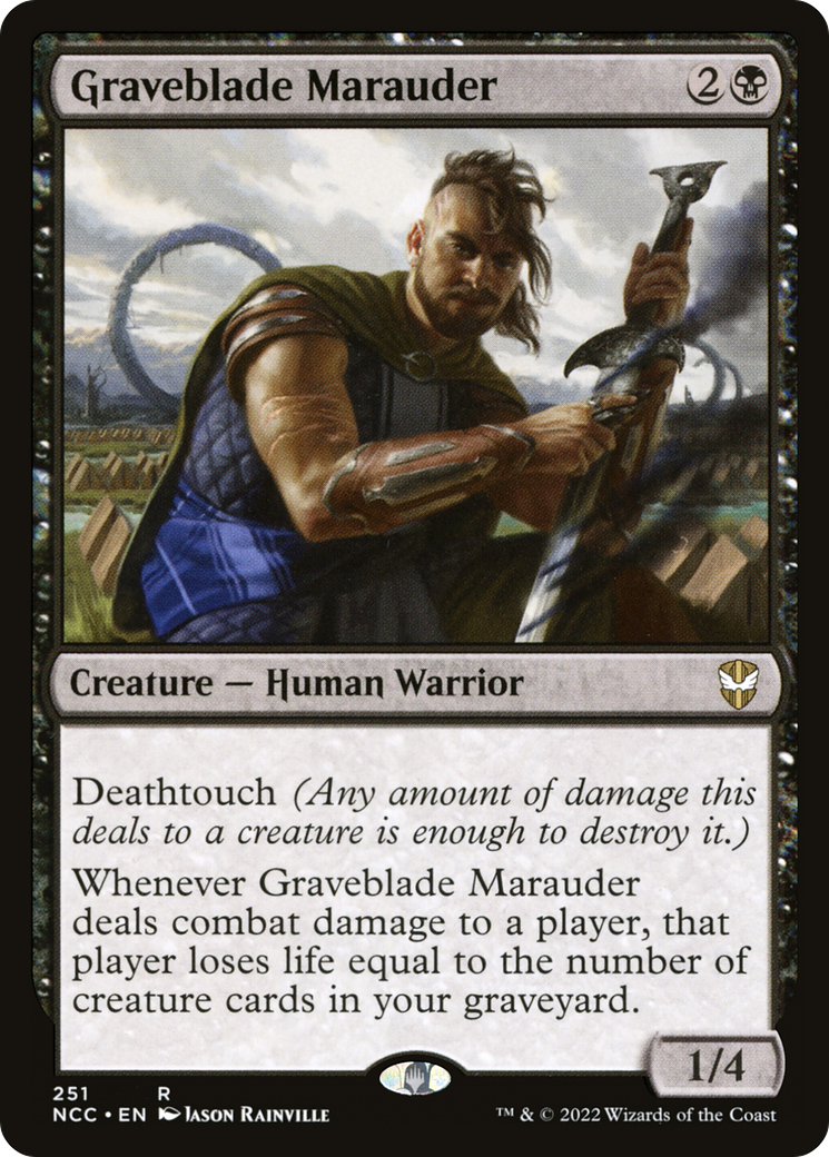 Graveblade Marauder [Streets of New Capenna Commander] | Grognard Games