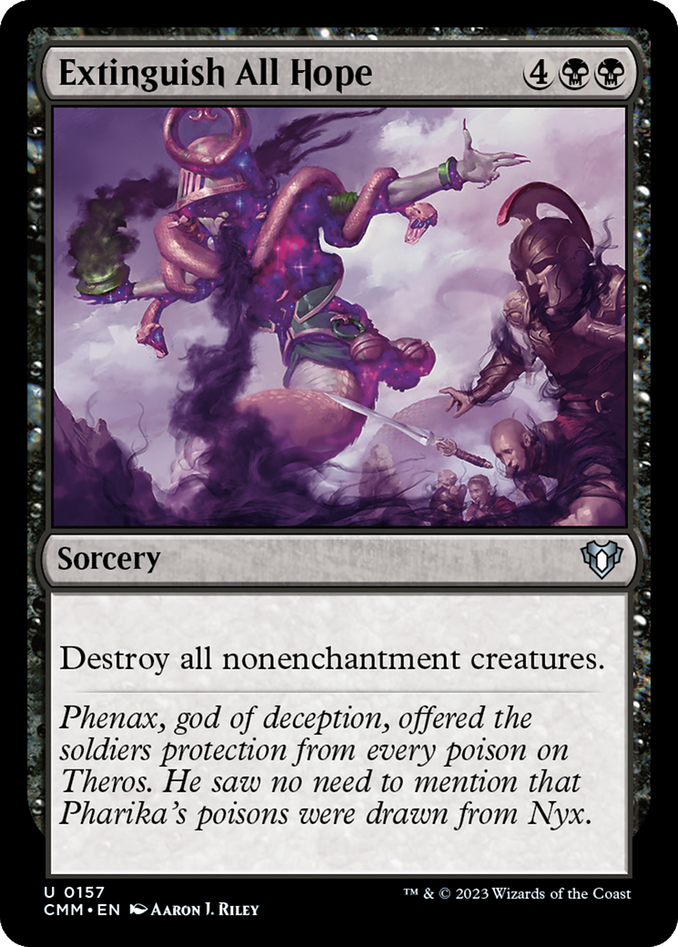 Extinguish All Hope [Commander Masters] | Grognard Games