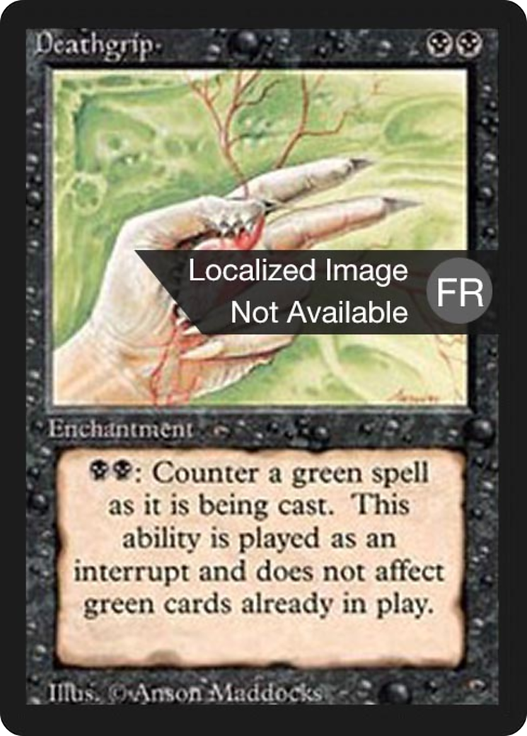 Deathgrip [Foreign Black Border] | Grognard Games