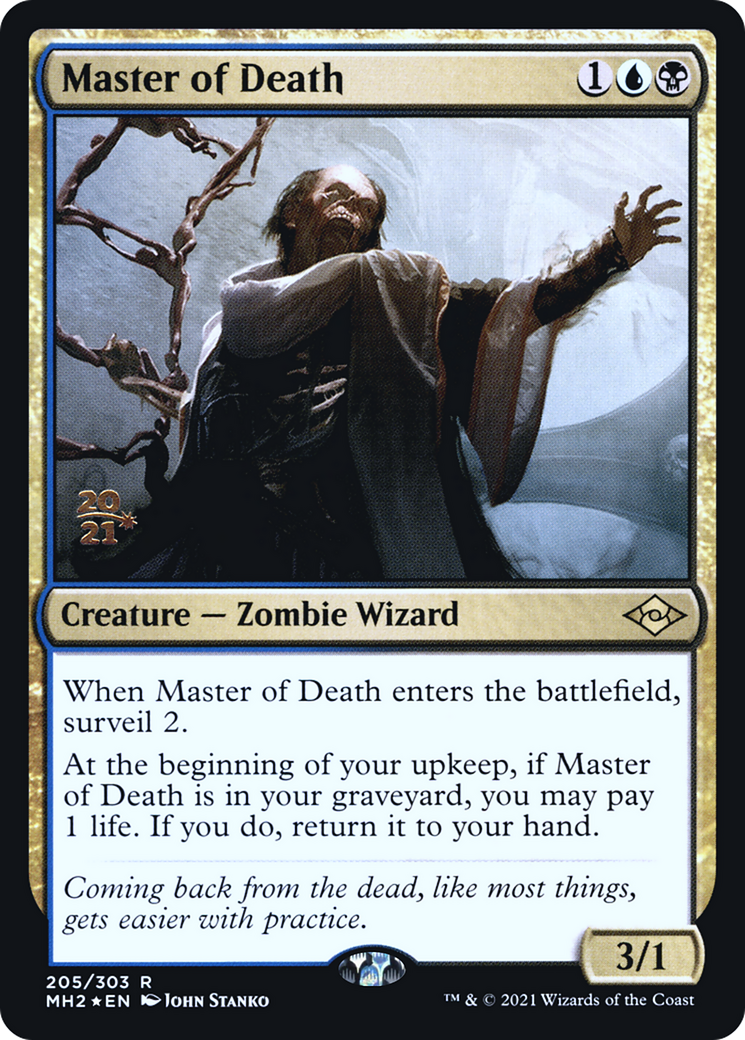 Master of Death [Modern Horizons 2 Prerelease Promos] | Grognard Games
