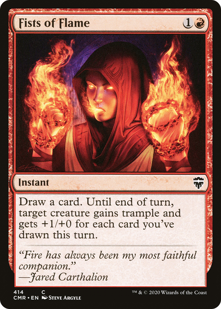 Fists of Flame [Commander Legends] | Grognard Games